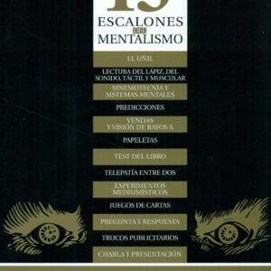 Trece escalones del mentalismo de Tony Corinda (Castellano) - 13 escalones
