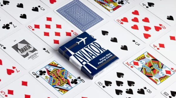 Baraja Aviator tamaño póker