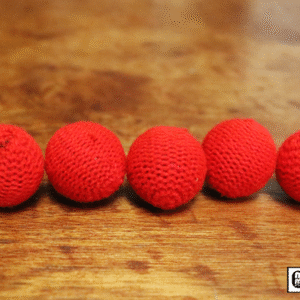 Pack Bolas crochet (4+1), de Mr. Magic - Roja