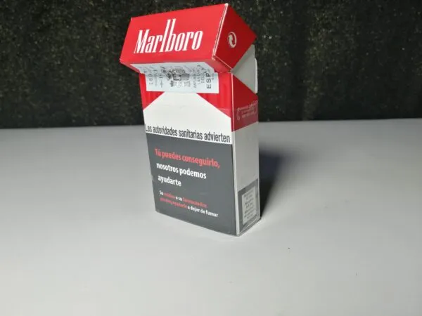 Caja aparición cigarros