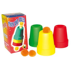 Cubiletes plásticos (Con bolas)