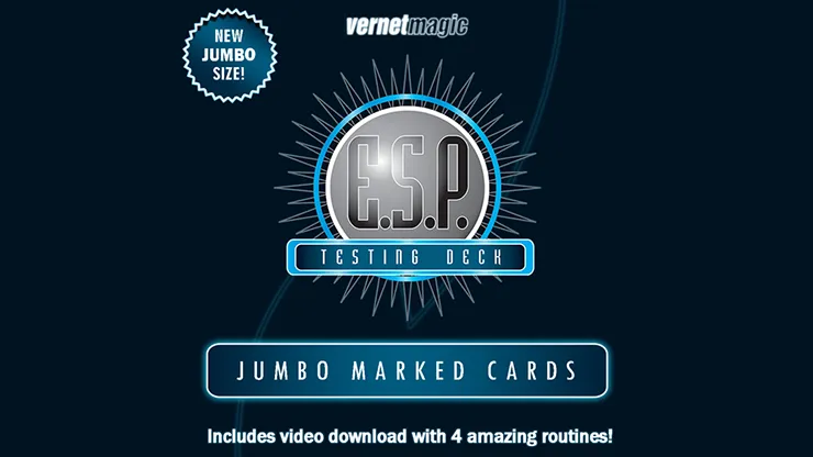 Baraja ESP zenner marcada, Vernet (ESP testing cards) - Standard o Jumbo - Imagen 5