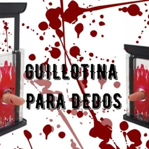 Guillotina dedo plástico
