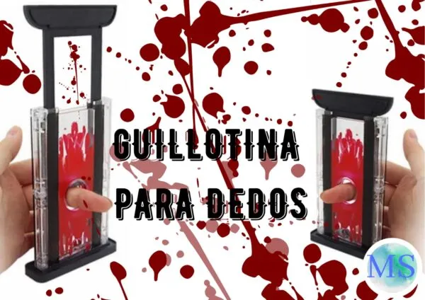 Guillotina dedo plástico