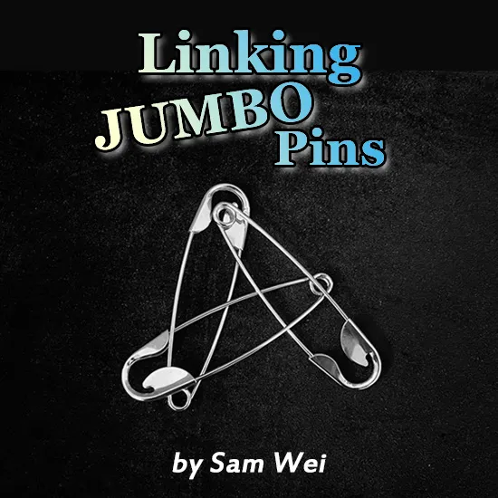 Imperdibles gigantes - Linking jumbo pins, de Sam Wei