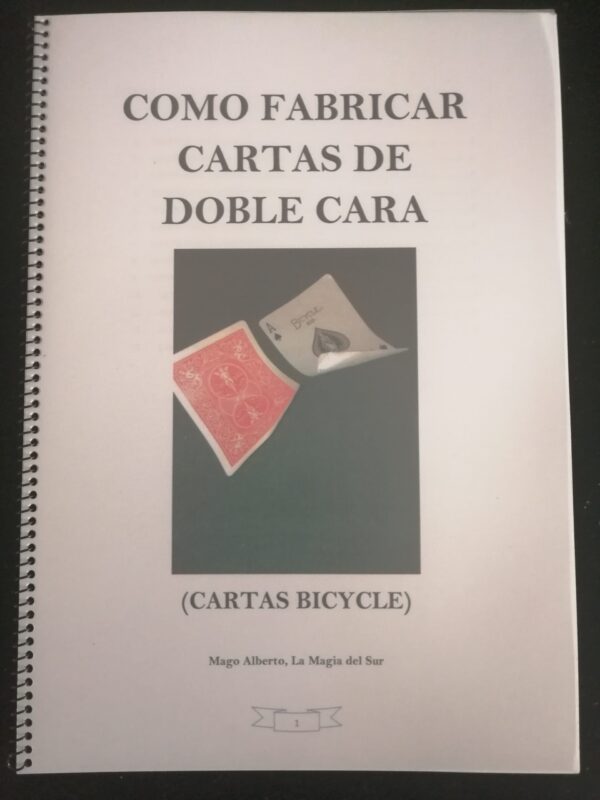 Como fabricar tus propias cartas (Castellano) // cartas doble cara