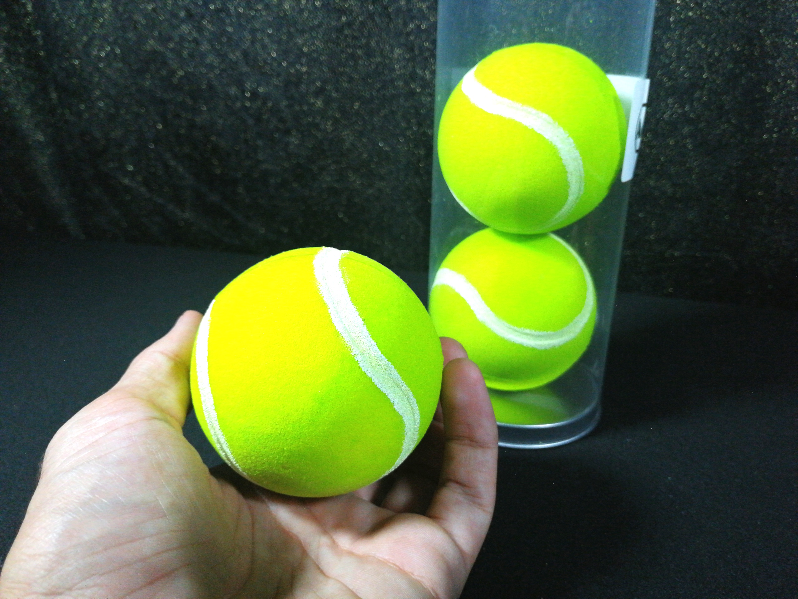 Pelotas de tenis de esponja (3 unidades), de Alan Wong