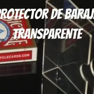 Protector de baraja Transparente - Plástico