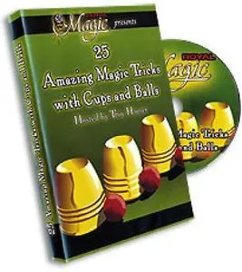 Veinticinco efectos con Cubiletes, de Royal Magic (Inglés)