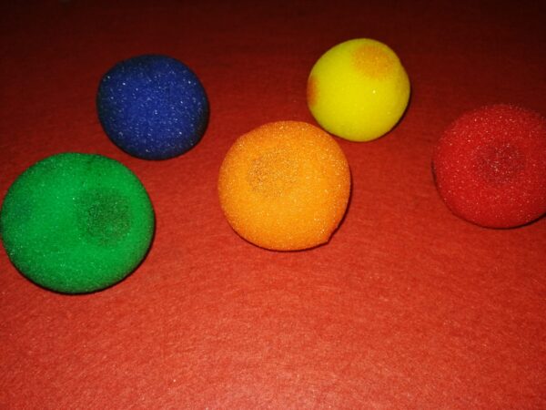 OUTLET: Bola de esponja Goshman super soft 5 cm (Con taras)