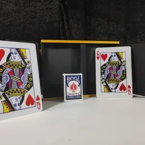 Carta pasa pasa Jumbo Sucker card box Mr. Magic