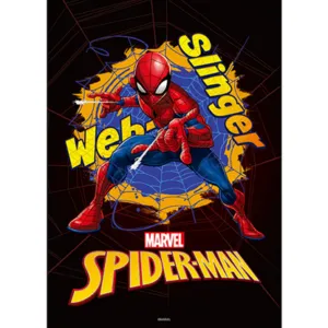Cartel roto y recompuesto Spider-man, JL Magic