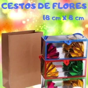 Cestos de flores - Medianos