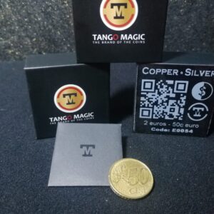 Transposición cobre y plata (Dos euros/Cincuenta céntimos), de Tango Magic