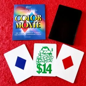 Color monte Bicycle, de Royal Magic (3 card monte)