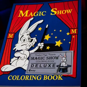 Libro mágico para colorear Magic Coloring book DELUXE 4 vías de Murphys Magic