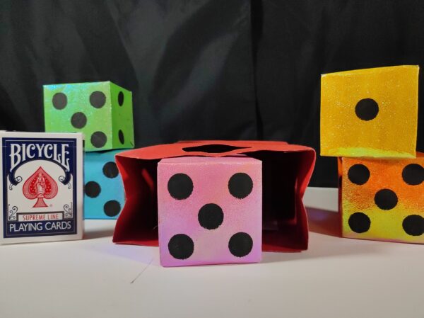 Producción de dados desde bolsa transparente VDF (Dice from empty bag) - Imagen 3