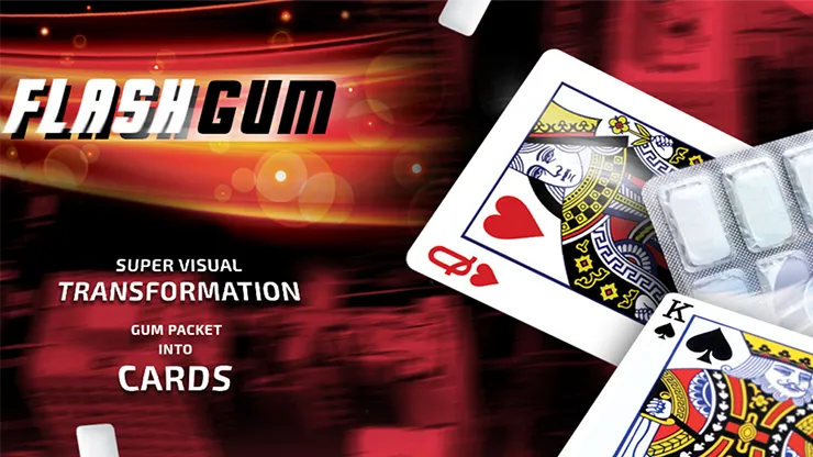 Flash gum, de Julio Montoro y Joao Miranda (Chicles a cartas)