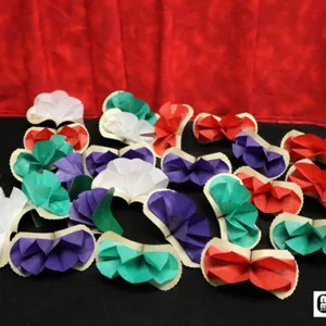 Producción de flores en manos (Papel, 25 unid.), de Mr. Magic