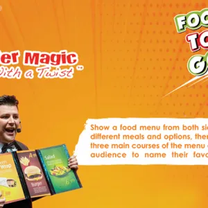 Food to Go 2.0, de George Iglesias y Twister Magic