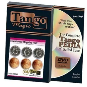 Hopping half dólar Eisenhower, de Tango Magic
