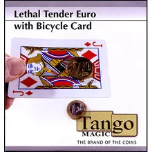 Euro lethal tender con carta Bicycle, de Tango Magic