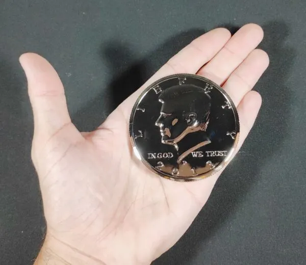 Moneda jumbo medio dólar VDF