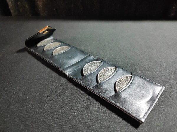 Cartera monedero seis bolsillos