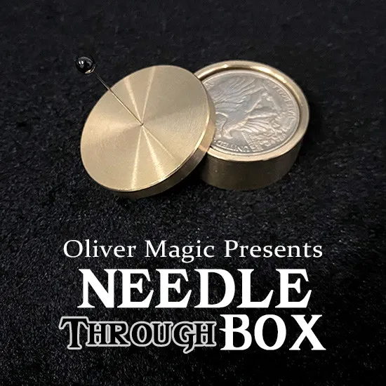 Aguja a través de caja (Needle thru box) de Oliver Magic