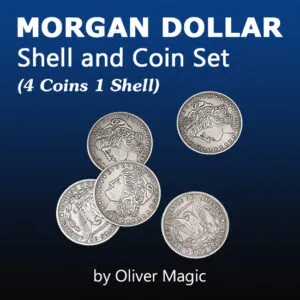 Cascarilla Morgan + 4 monedas, Oliver Magic