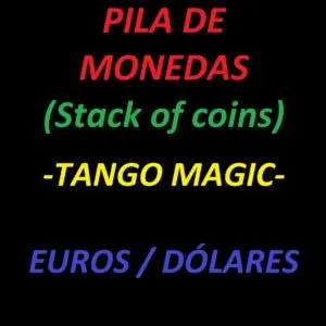 Pila de monedas (stack of coins), de Tango Magic (Varios valores disponibles)