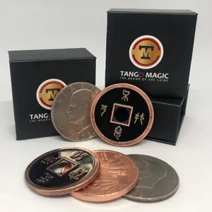 CSB Cobre, plata y china (Silver copper brass), tamaño DÓLAR. Tango Magic