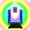 Carta al cristal - TV card frame (Carta entre placas)