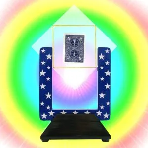 Carta al cristal - TV card frame (Carta entre placas)