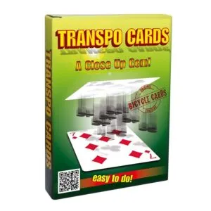 Optical wallet (transpo cards) - Transposición de cartas (Con cartas Bicycle)