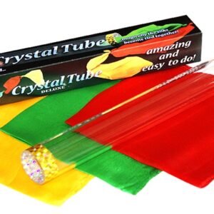 Tubo de cristal pañuelos anudados