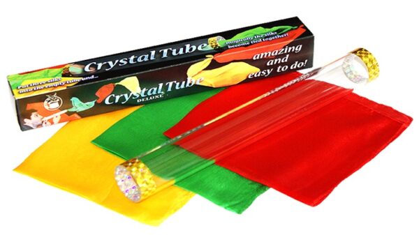 Tubo de cristal pañuelos anudados