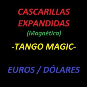 Cascarilla expandida magnética, de Tango Magic (Varios valores disponibles)