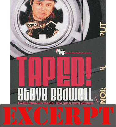 Excerpt Taped! by Steve Bedwell