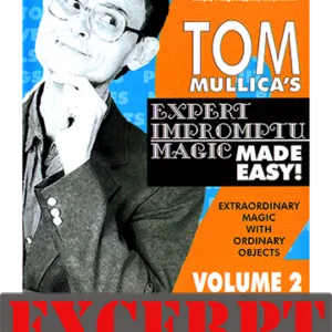 Excerpt of Mullica Expert Impromptu Magic Made Easy Tom Mullica- #3, DVD)