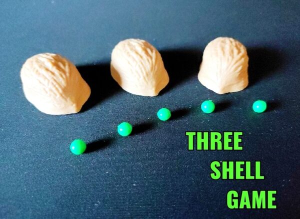 Nueces Three shell game