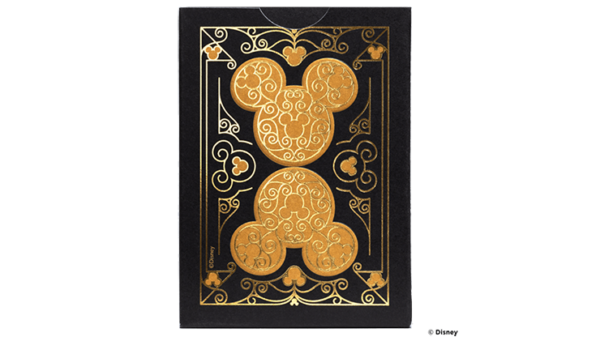 Bicycle Disney Mickey Mouse (Black and Gold) by US Playing Card Co. 06