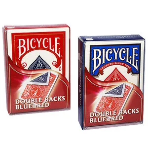 Bicycle doble dorso azul rojo