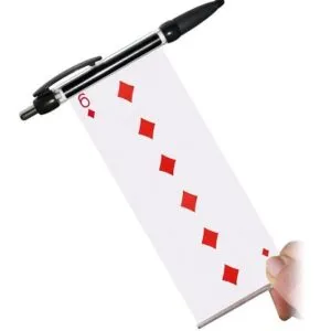 Bolígrafo carta Long card pen
