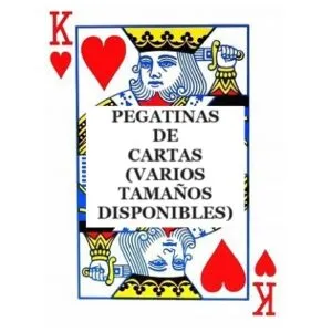 Pegatinas cartas Alan Wong