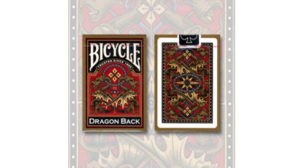 Bicycle dragon back red 01
