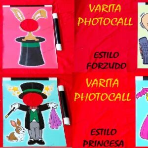 Varitas photocall pack 4 - La Magia del Sur