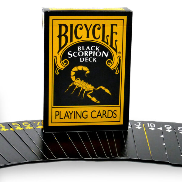 Bicycle black scorpion, de Magic Makers