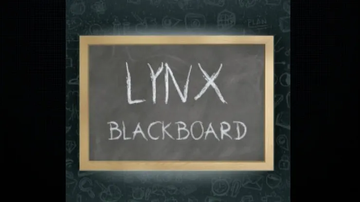 Lynx blackboard Gonzalo Gil Gee Magic