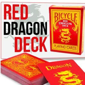 Bicycle dragon red